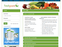 Tablet Screenshot of myfreshpoint.com